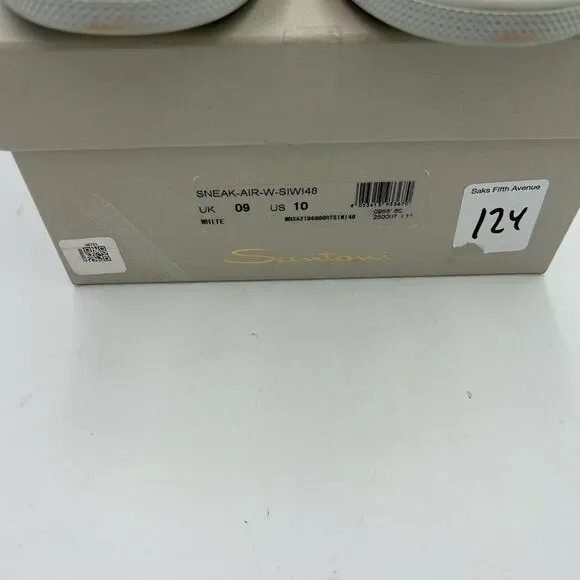 Men’s Santoni air sneakers size 9US made in Italy - Picture 4 of 10